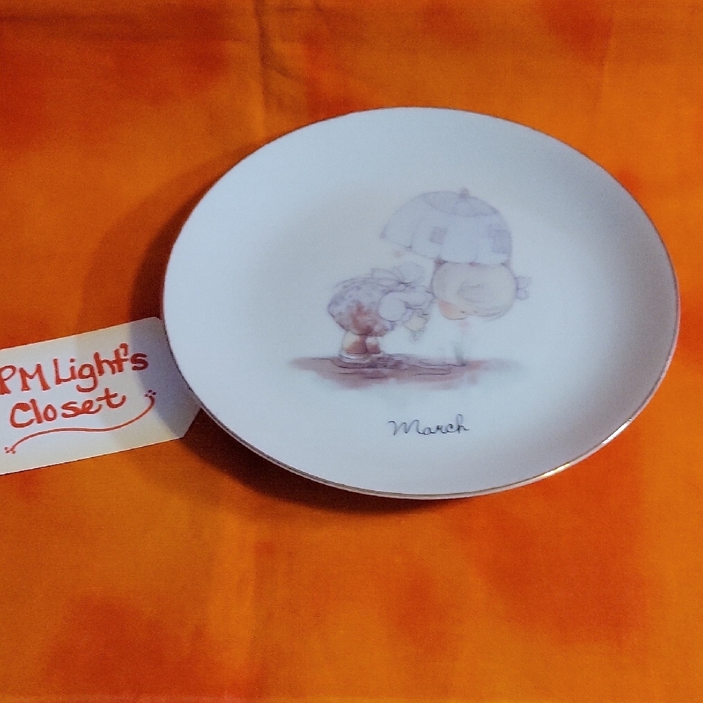 Precious Moments March Plate